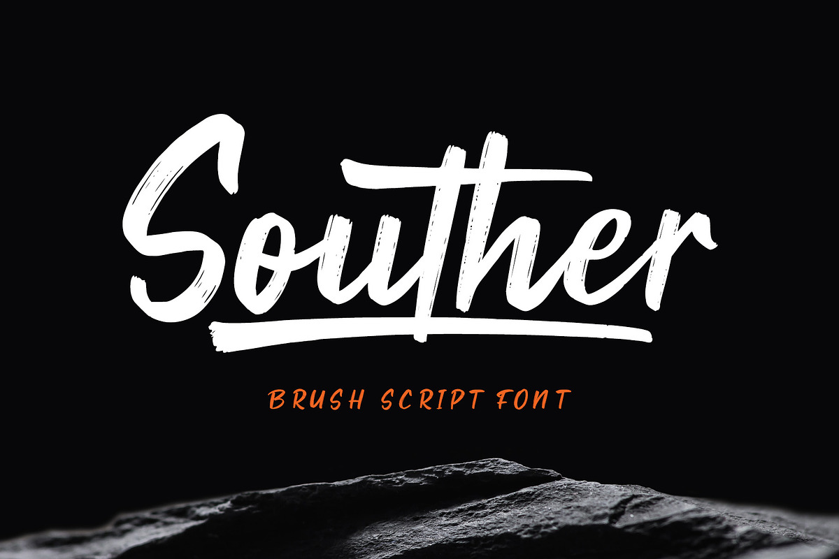 Souther - Brush Script Font