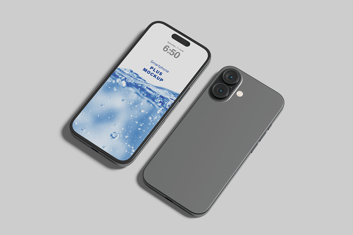 iPhone 16 - App Presentation Mockup, an iPhone Mockup by lamorastudio (Photo 4 of 13)