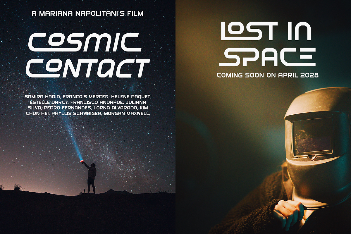 Cadeho – Futuristic Font, a Sans Serif Font by NDNL Studio (Photo 5 of 9)