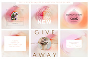 Dreamy Sun-Kissed Abstracts, a Pattern Graphic by Feather & Sage Design (Thumbnail 2 of 11)