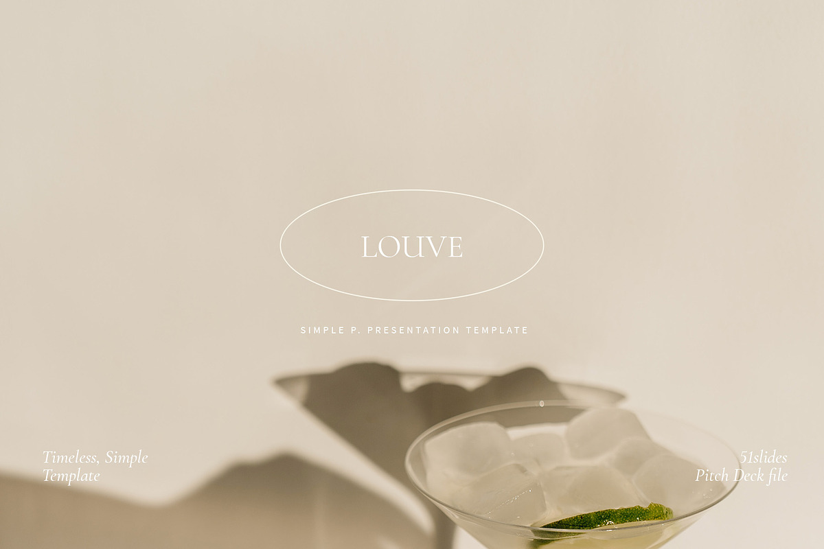Louve PowerPoint Template, a Presentation Template by Simple P. (Photo 2 of 11)