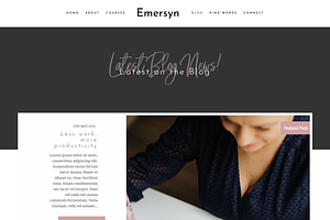 Emersyn - Divi Child Theme Business