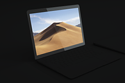 Apple Macbook Mockup 5K, a Mac Mockup by Iamjaydesign (Thumbnail 6 of 6)