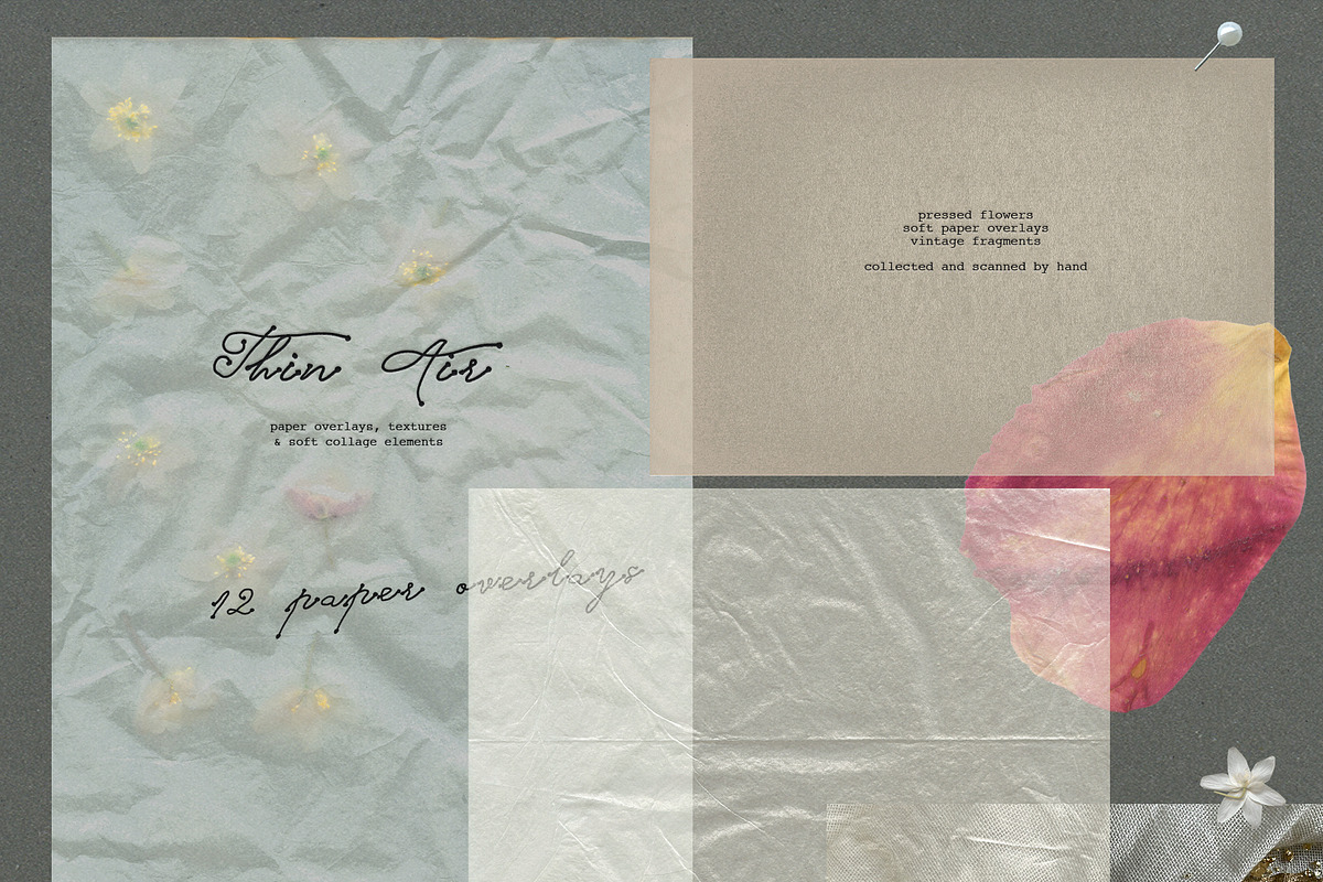 Thin Air - Soft Collage Elements, an Object Graphic by Purple (Photo 11 of 15)