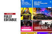 Gaming Social Media Templates Kit, a Social Media Template by Creathift (Thumbnail 4 of 7)