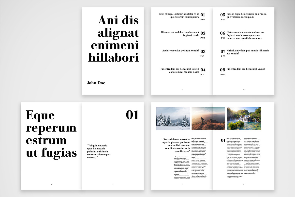Sustainability magazine, a Print Template by McLittle Stock (Photo 2 of 6)
