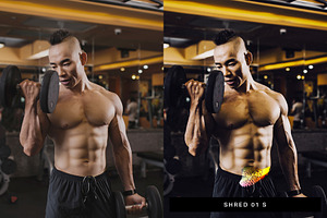 50 Bodybuilding Lightroom Presets