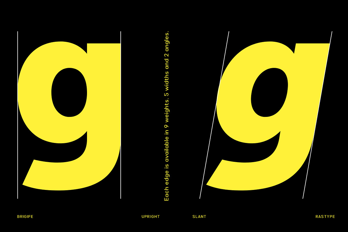 Brigife - Family Font, a Sans Serif Font by Rastype (Photo 9 of 11)
