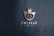 Cute Owl Head Logo, a Branding & Logo Template by Design_Planet (Thumbnail 2 of 4)
