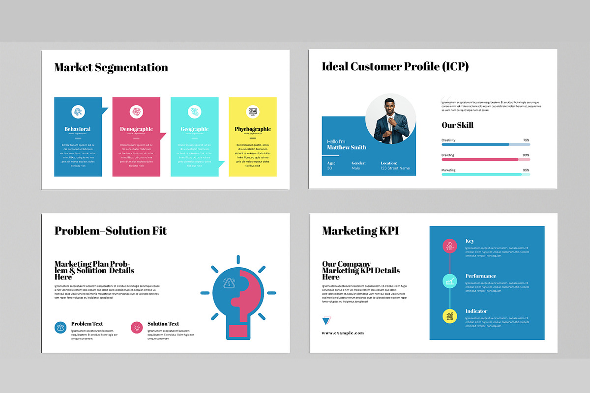 Marketing Plan Presentation Template, a Presentation Template by MightyDesign (Photo 3 of 8)