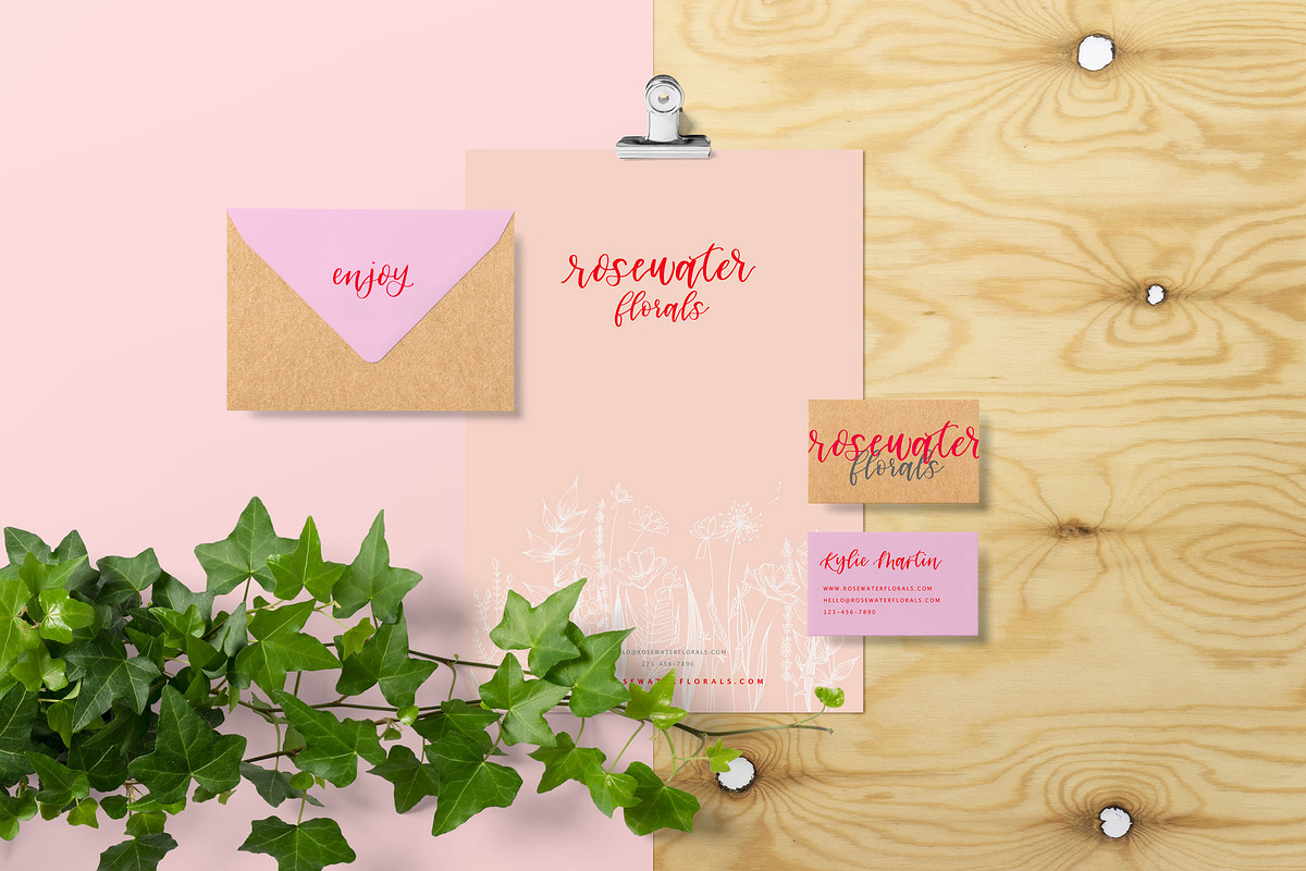 Oriole Script Font, a Script Font by The Pigeon Letters (Photo 13 of 14)