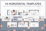 Social Media & Pinterest Rose Gold, a Social Media Template by Lady Boss Studio (Thumbnail 5 of 6)