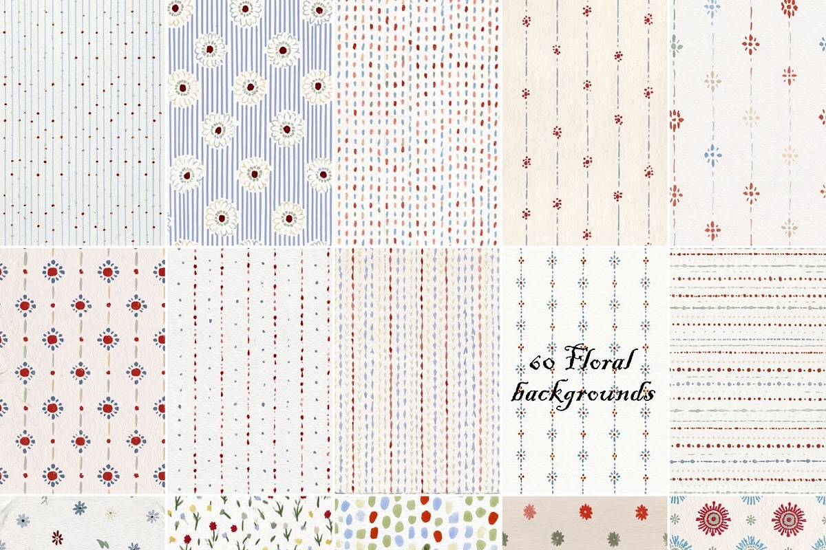Meadow Frames & Backgrounds, an Object Graphic by Natali Batu (Photo 8 of 12)