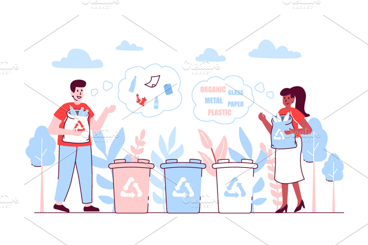 Flat Line Web Illustrations, a Templates & Theme by alexdndz (Photo 6 of 25)