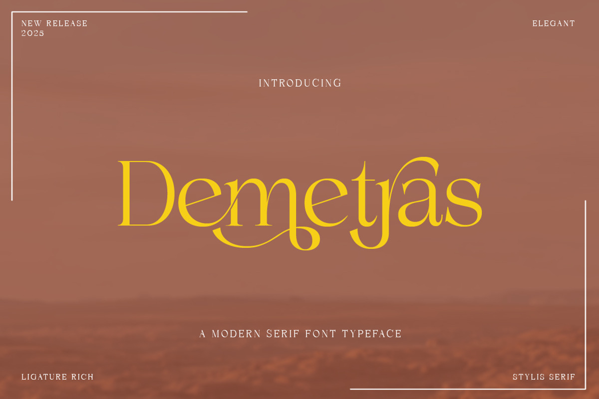 Demetras, a Serif Font by Propertype (Photo 1 of 10)