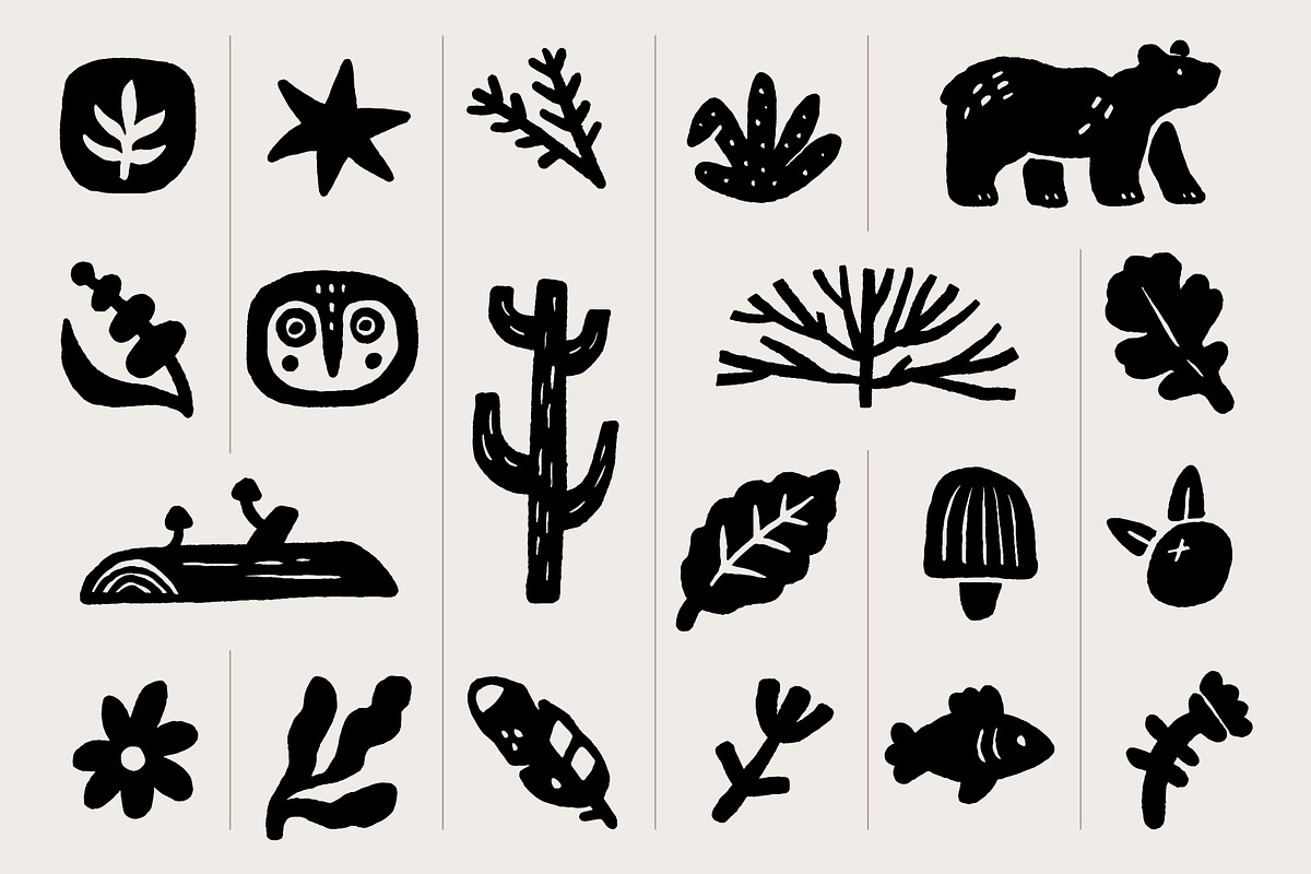 FOREST TALES | Graphic collection, an Animal Illustration by katieromanoff_art (Photo 10 of 12)