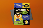 Birthday Invitation, an Invitation Template by graphicook (Thumbnail 2 of 3)
