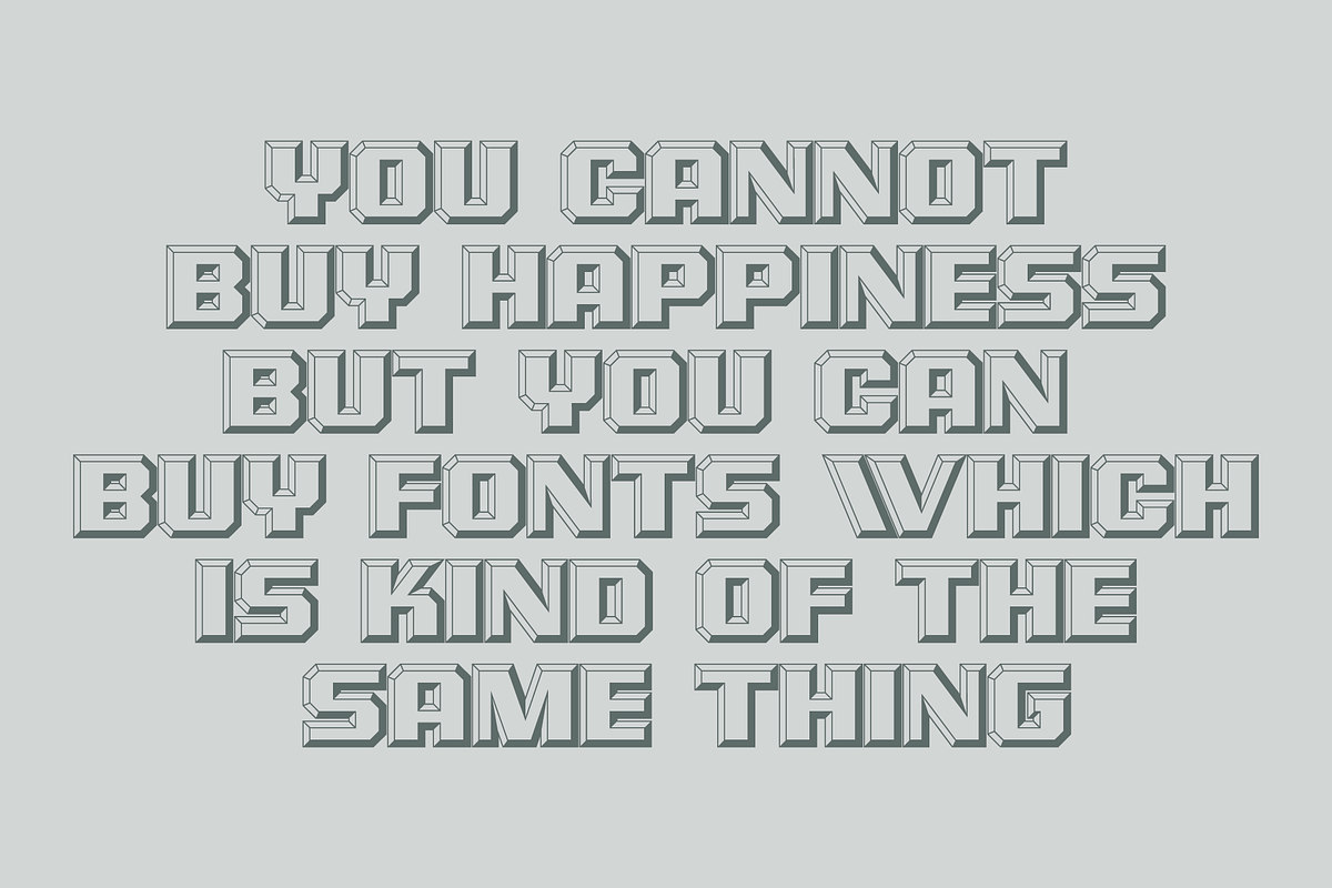 Chiseled Initials - Sans Serif Font, a Sans Serif Font by GG Design (Photo 10 of 11)