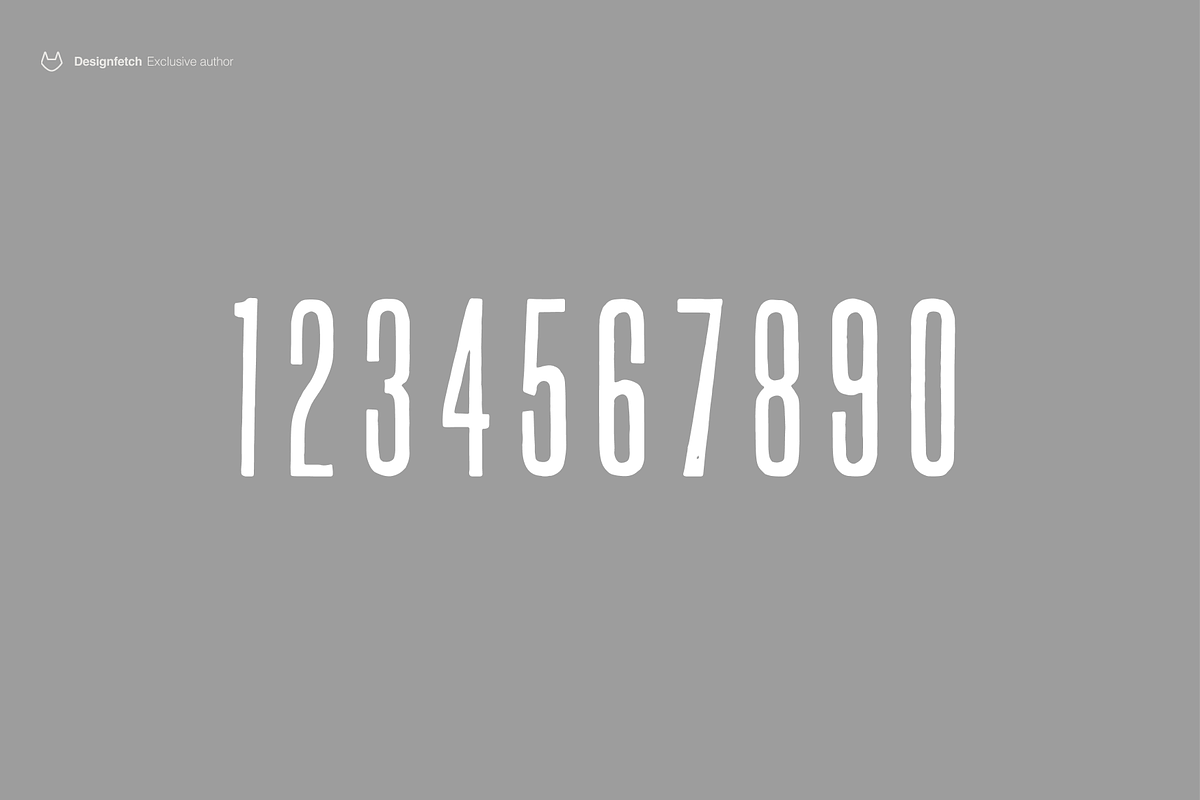 Misfits Typeface, a Font by Oday Noon (Photo 5 of 6)