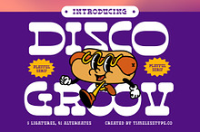 Disco Groov Retro Playful Serif