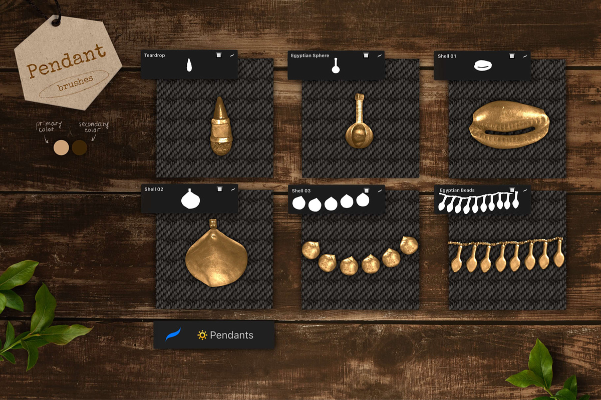 Ancient Treasures Box for Procreate, a Brush Add-On by bokettori (Photo 15 of 24)