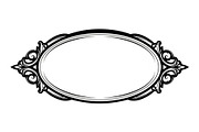 Elegant Oval Ornament Frame Bundle, an Illustration by jahid234 (Thumbnail 19 of 31)