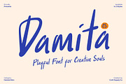 CS Damita – Handwritten Font, a Handwritten Font by Craft Supply Co. (Thumbnail 1 of 8)
