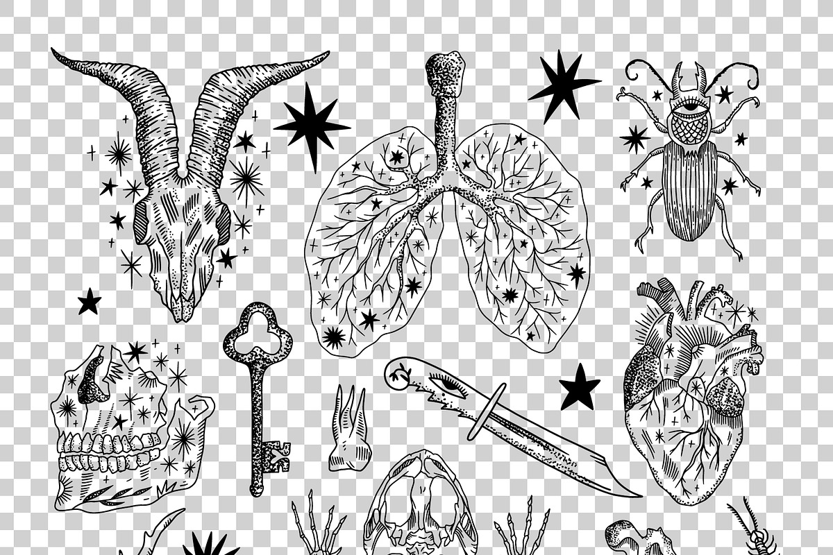 Dark Lab Bundle, an Object Graphic by Annie Konst (Photo 4 of 20)