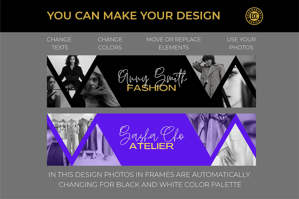 Editable ETSY shop template Canva, a Websites & App Template by Chakraborty Design (Photo 6 of 7)