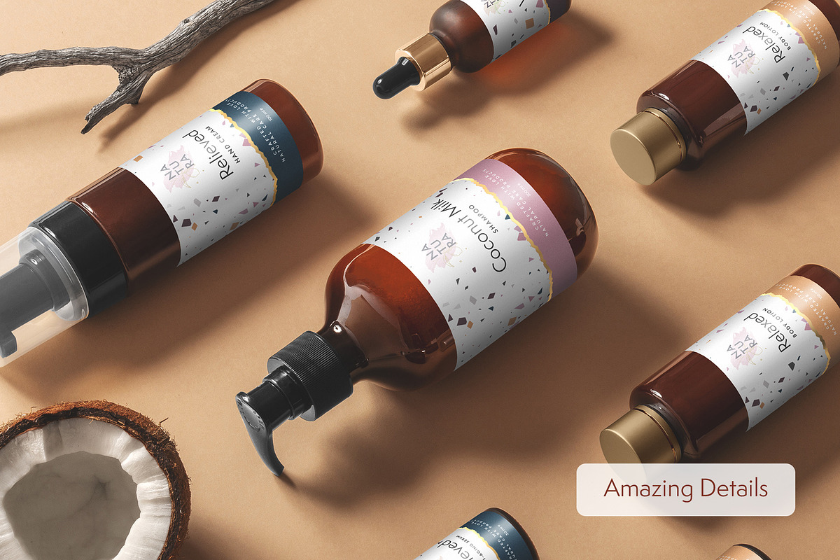 Natura – Cosmetics Mockups, a Cups & Container Mockup by Mockup Cloud (Photo 13 of 19)