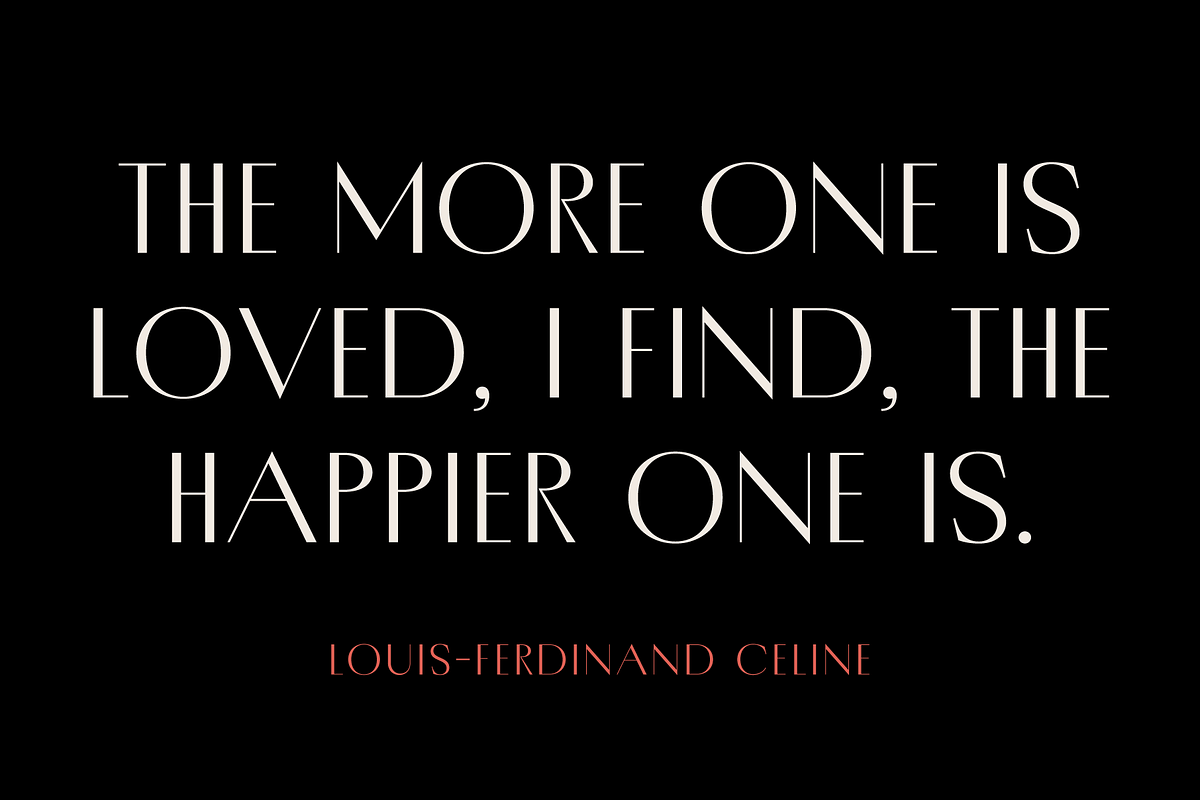 Porte — Elegant Display Font, a Sans Serif Font by Eugene Tantsurin (Photo 4 of 15)