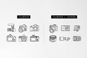 Camera & Photography Icons Pack, an Outline Icon by Hatch Design Workshop (Thumbnail 4 of 9)