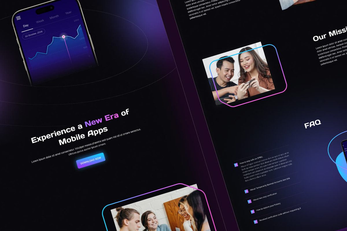 Zippy - App Website Template, a Landing Page Template by EGO Creative Innovations (Photo 4 of 6)