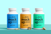 Supplement Bottle Mockup Bundle, a Packaging Mockup by pixelmock (Thumbnail 27 of 35)