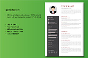 Curriculum Vitae Sample Resume, a Resume Template by Blue Digital Studio (Thumbnail 2 of 2)