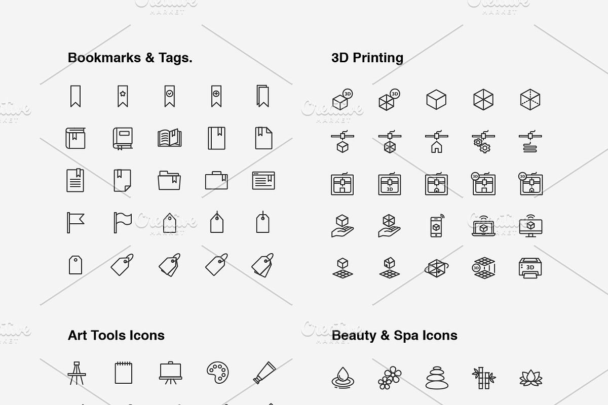 Ultimate Line Icons Pack, an Outline Icon by Graphic Pear (Photo 2 of 22)