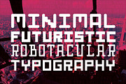 Grid Type - Geometric Font, a Sans Serif Font by Jordan Dale Young (Thumbnail 3 of 5)