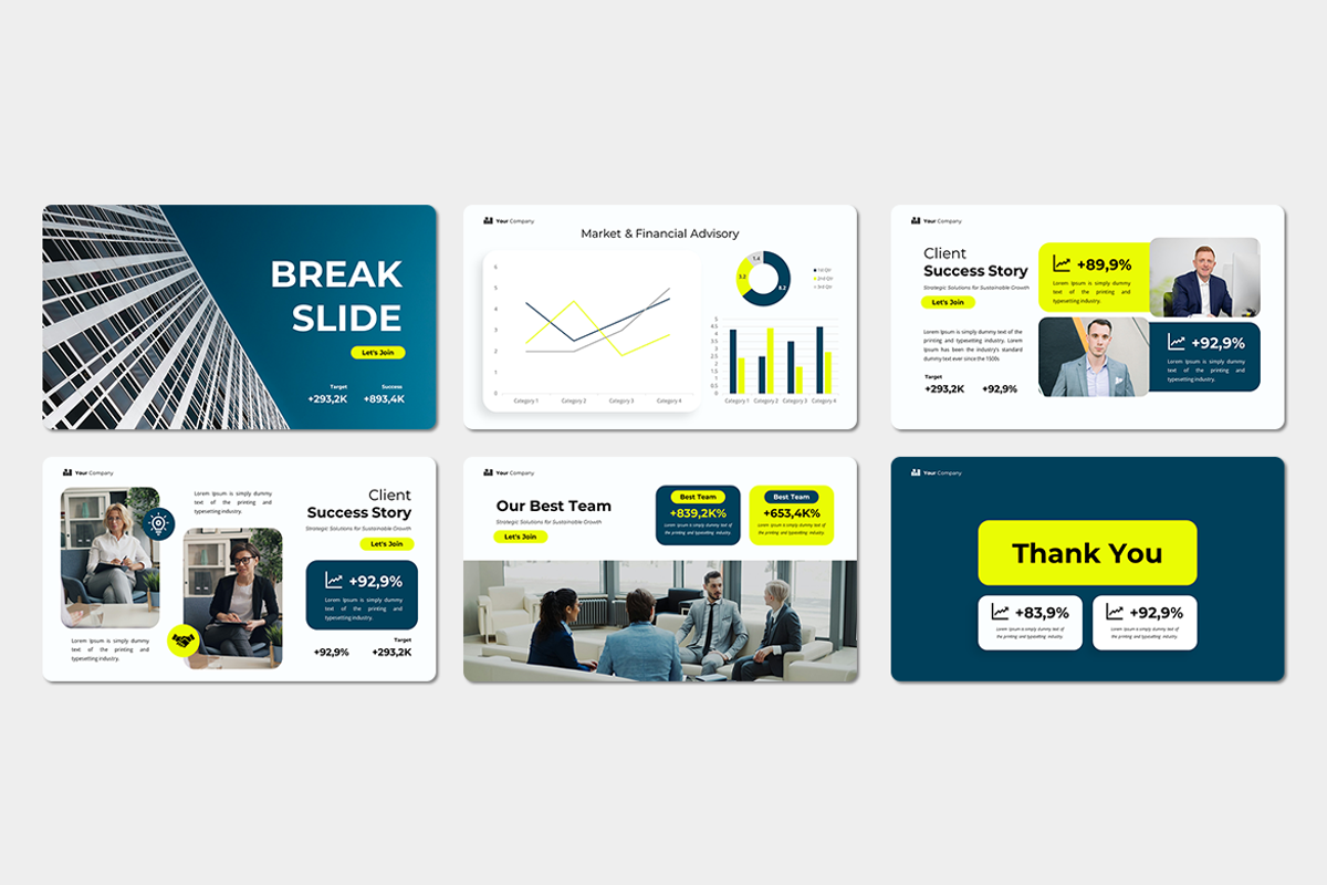Consulting - Keynote Template, a Presentation Template by Iqsiart Studio (Photo 3 of 3)