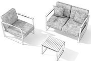Balcony B - Timber and Steel, a Furniture 3D Model by 3DCargo (Thumbnail 4 of 7)