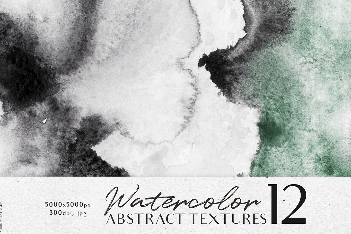 Mystical watercolor textures, a Texture Graphic by AyaLormus (Photo 7 of 15)