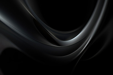 Abstract background with wavy shapes. Generative AI, an Abstract Photo by OSORIOartist