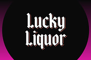 Nonemore Blackletter Display Font, a Blackletter Font by Tim Hankins Design (Thumbnail 5 of 8)