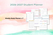 2026-2027 Student Planner, a Print Template by Adalin Shop (Thumbnail 5 of 13)