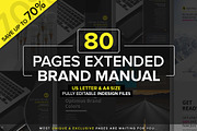 Extended Brand Manual & Real Text, a Brochure Template by Typography Prime (Thumbnail 1 of 6)
