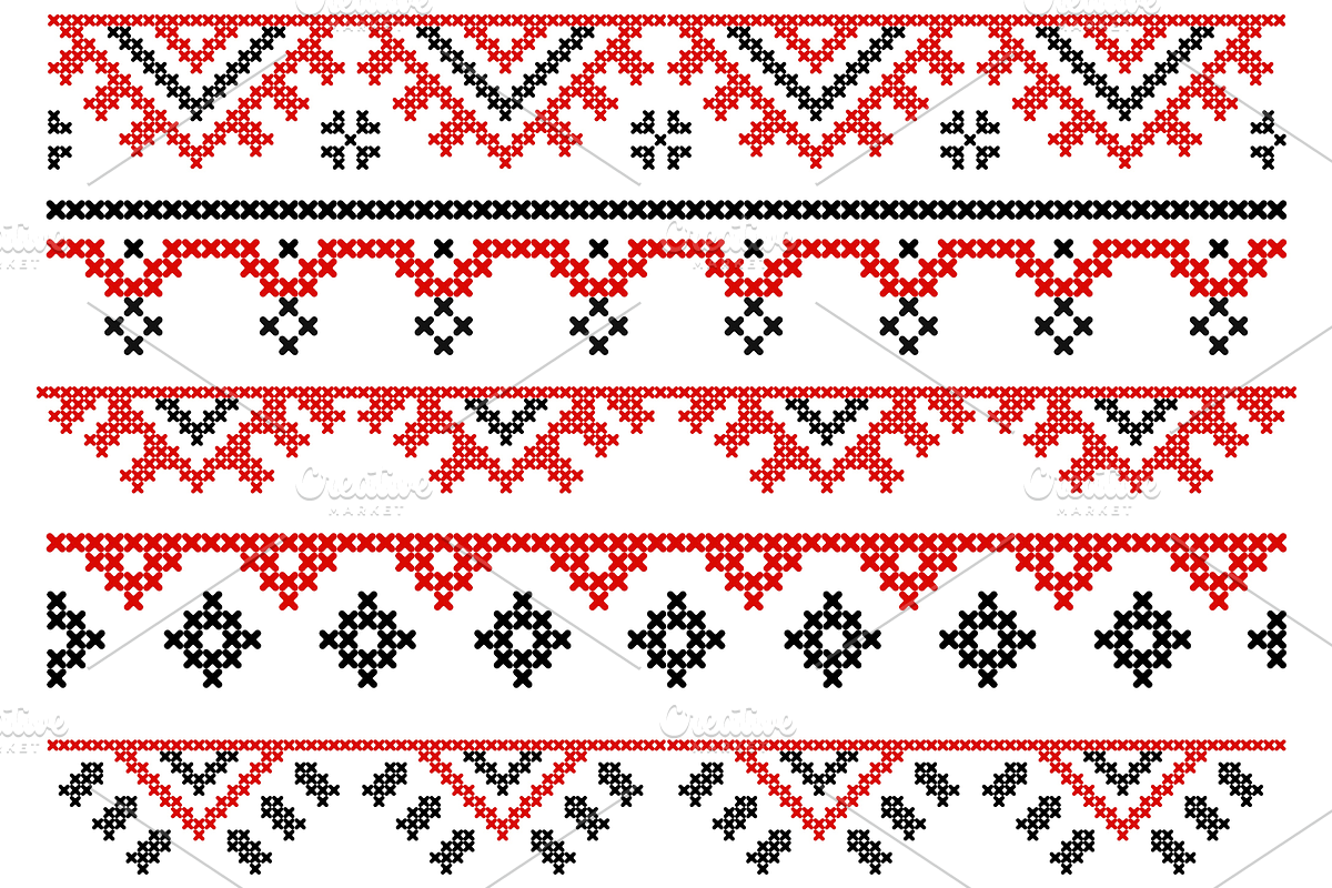 Ukrainian traditional embroidery, a Graphic by ProArt