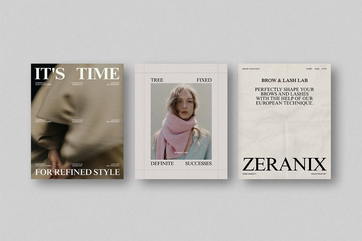 ZUNO | Social Media Kit (III), a Social Media Template by The Aesthetic Studio (Photo 5 of 10)