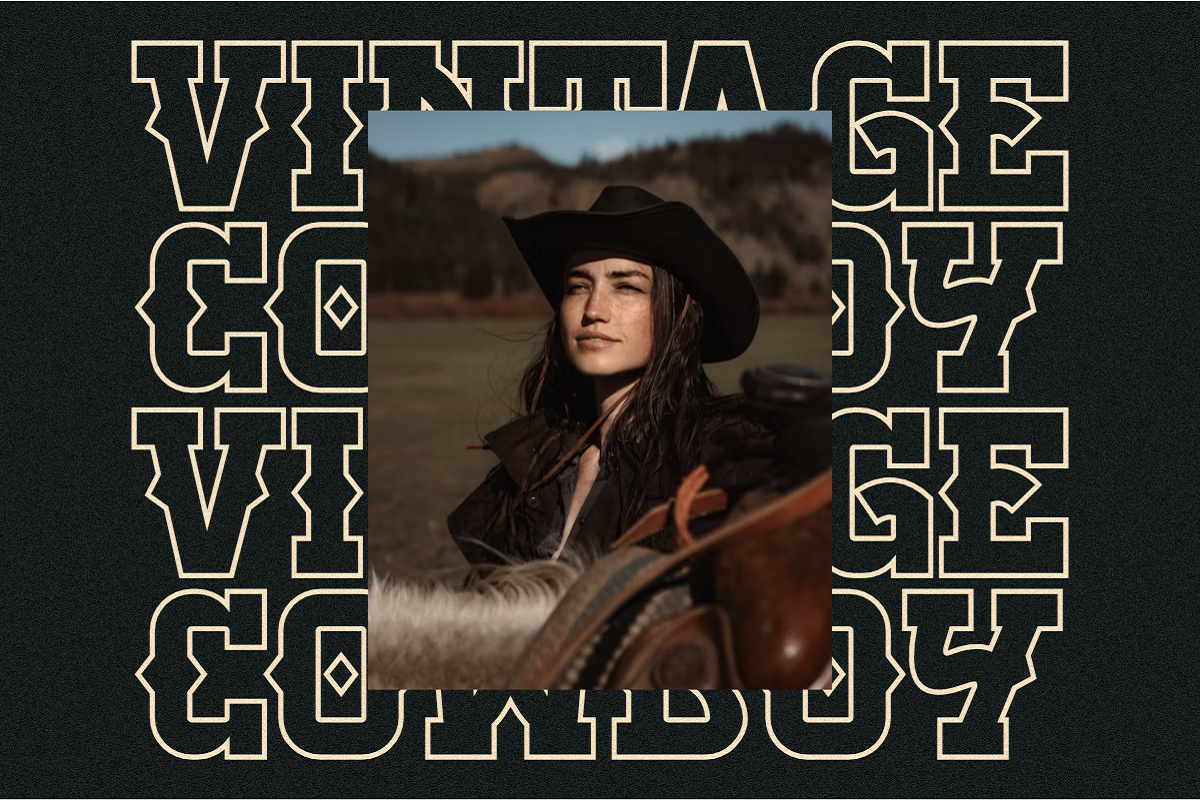 Believe Western - Vintage Slab Serif, a Slab Serif Font by Pian45 Studio (Photo 5 of 8)