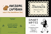 Font Bundle 16 in 1 +extra, a Handwritten Font by Ashiya Pixel (Thumbnail 5 of 7)