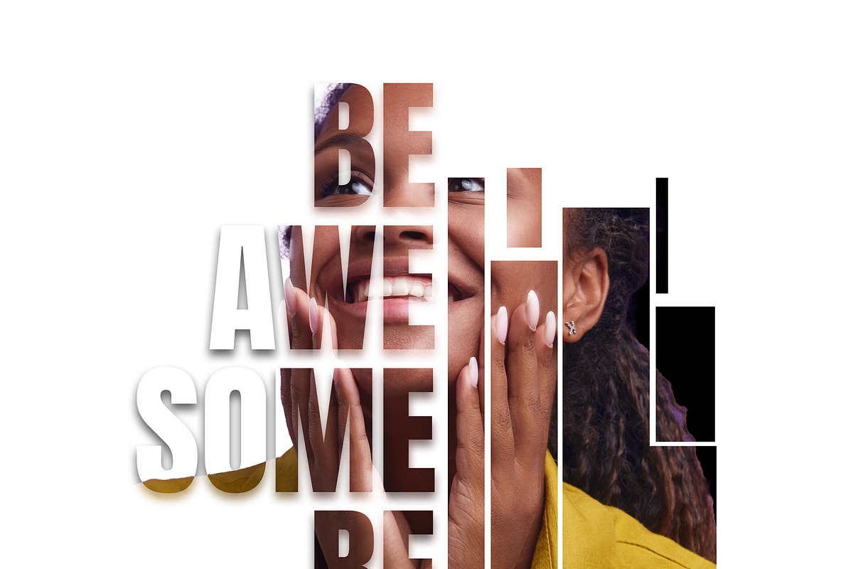 Portrait Editable Text Photo Effect, an Action Add-On by Photoshop Action (Photo 14 of 15)