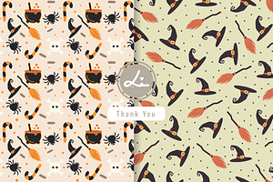 Halloween Vector Pattern, a Pattern Graphic by lindoet23